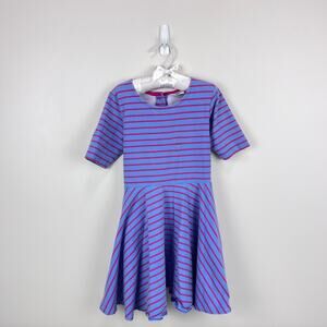 Florence Eiseman Knit Stripe Tie Dress 5T